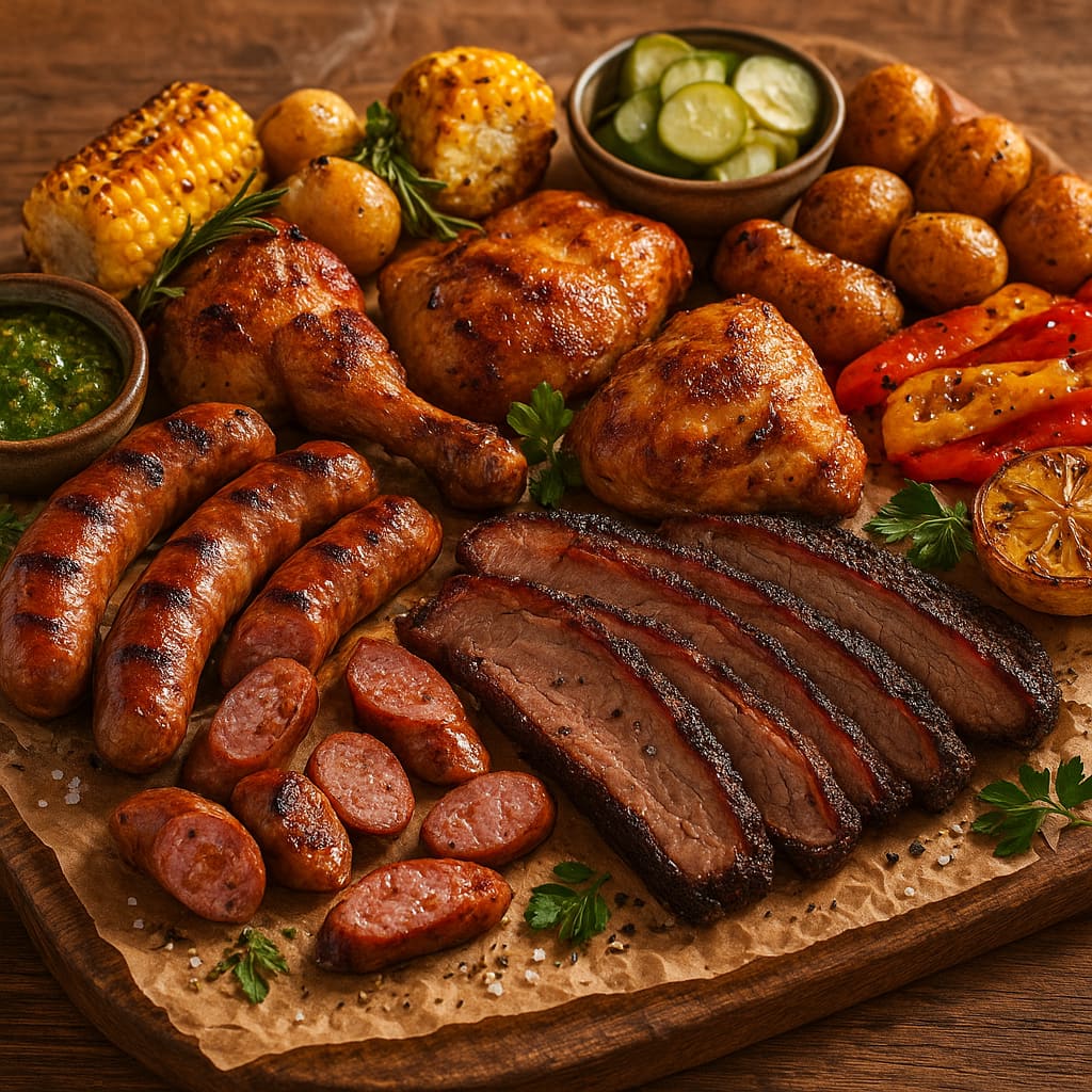 Gemischte Grillplatte